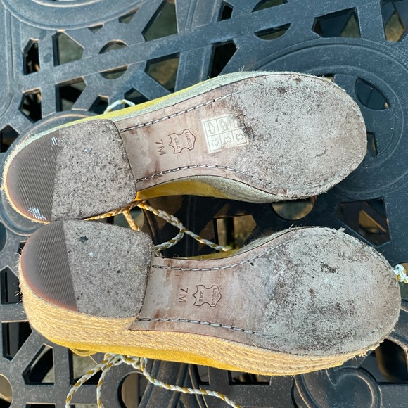 Tory Burch Positano Lace-Up Platform Espadrille, Sz 7 - Picture 6 of 9